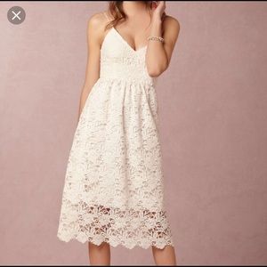 White Lace Dress - Saylor (BHLDN)